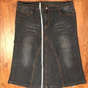 Denim Skirt